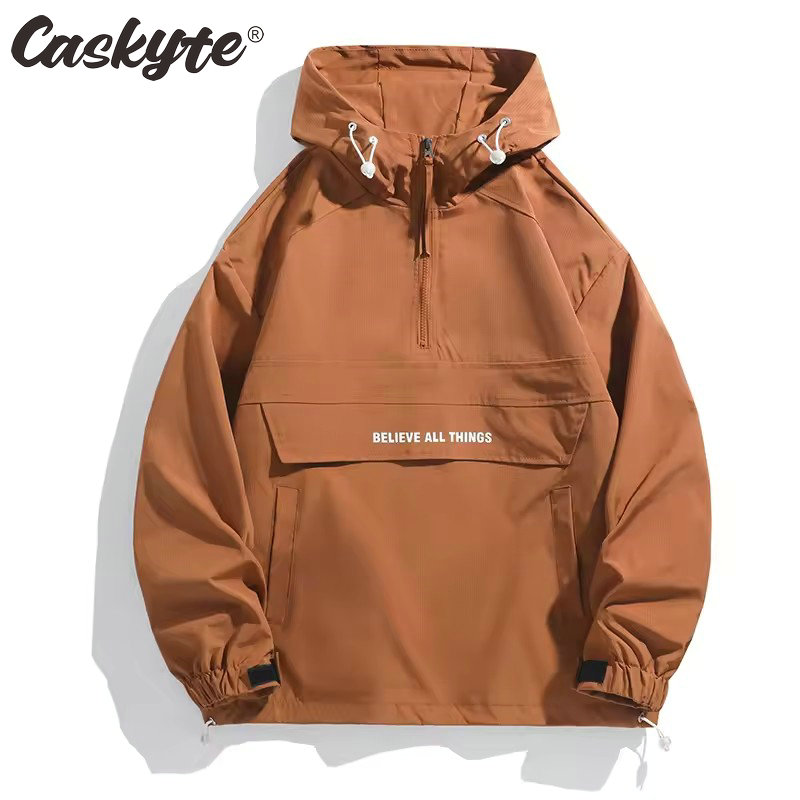 Windproof Jacket Softshell - Kurtka męska CASKYTE 2026 do wędrówek,