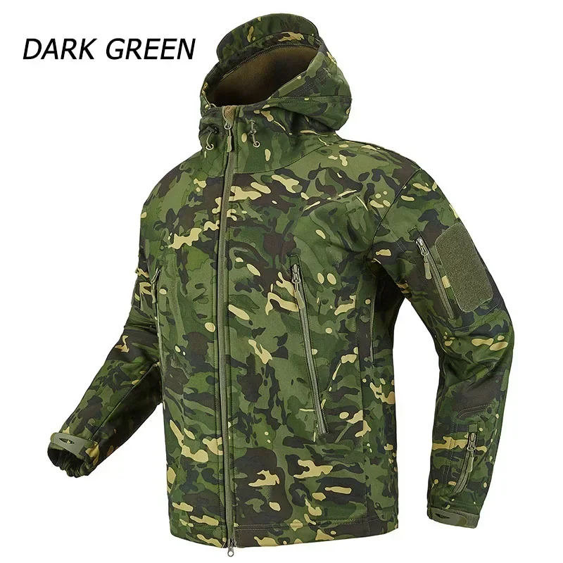 Windproof Jacket Softshell - Męskie kurtki i spodnie M-5XL SoftShell