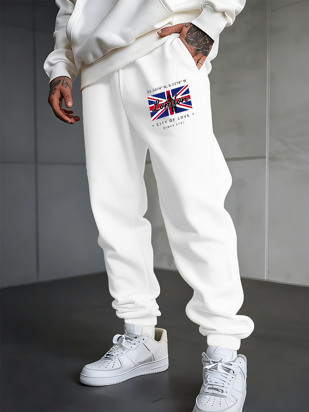 Winter Clothing London - Spodnie dresowe London City Of Love