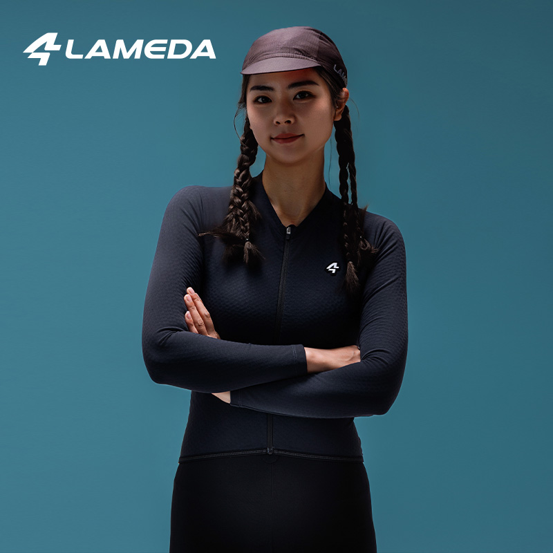 Winter Clothing Pinterest - Damska koszulka rowerowa LAMEDA Pro Fleece,