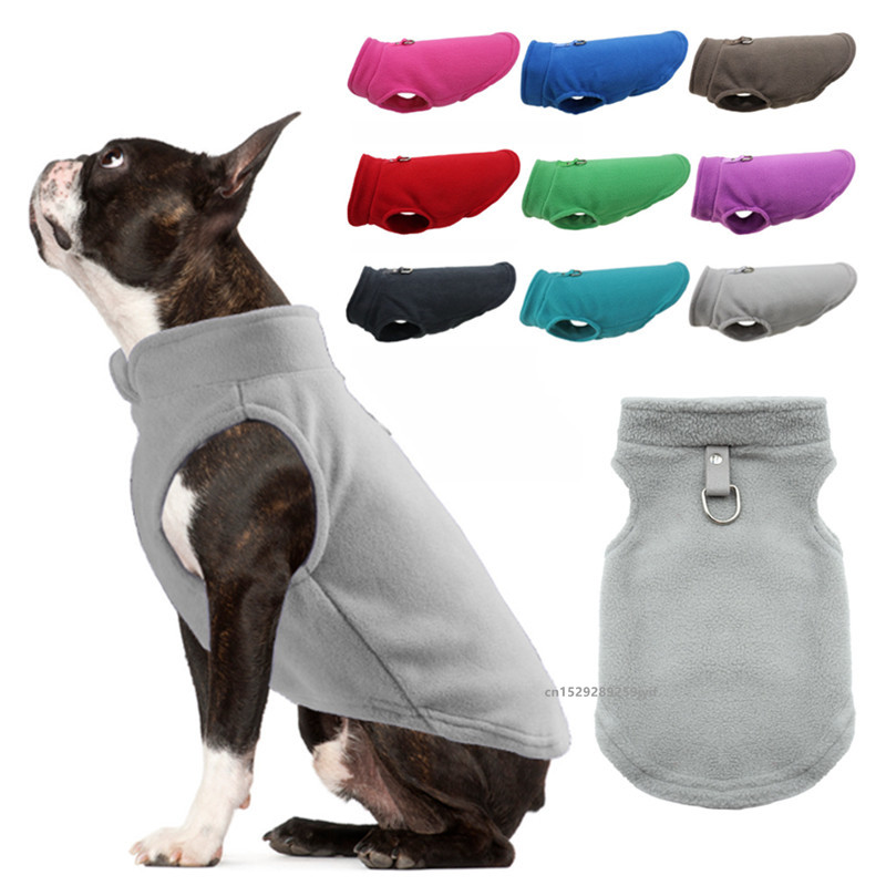 Winter Clothing In French - Zimowe ciepłe ubrania dla psów Kamizelka