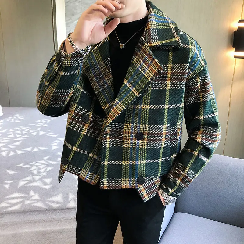 Winter Clothing Offer - Modne płaszcze męskie w stylu grunge,