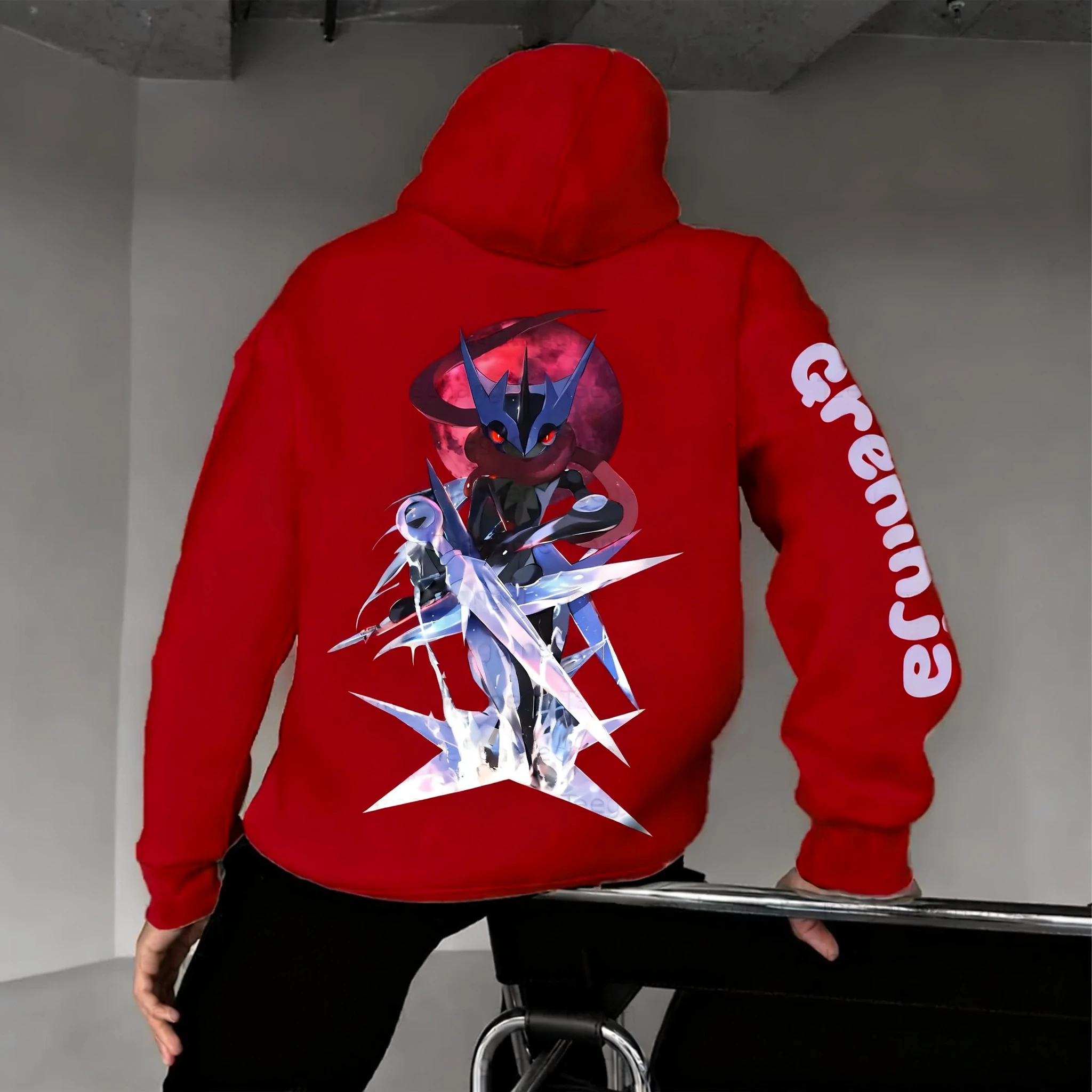 Winter Clothing Anime - Bluza z kapturem Pokémon Anime Greninja