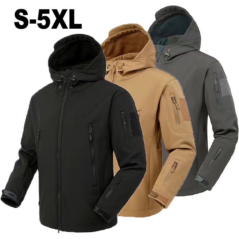 Windproof Jacket Softshell - Męskie kurtki softshell z polaru na