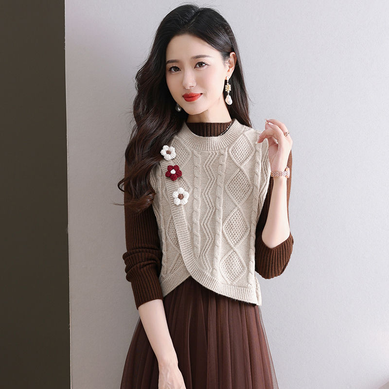 Damskie dzianinowe kamizelki k – Winter Clothing Offer recenzja i cena