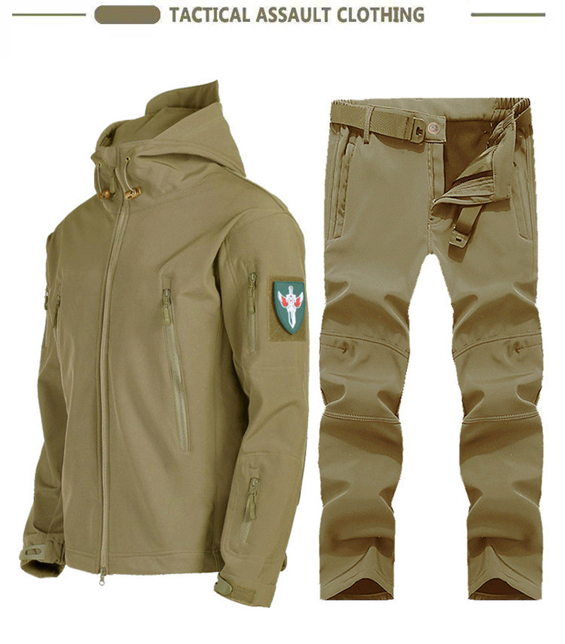 Nowa męska kurtka taktyczna z  – Windproof Jacket Softshell recenzja i cena
