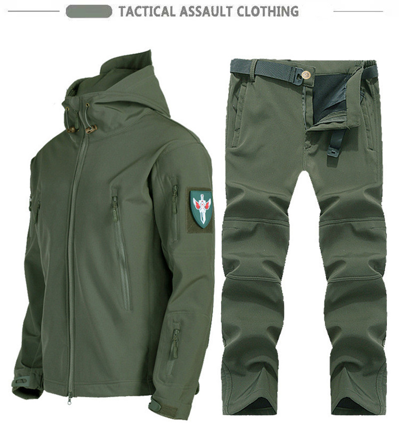 Nowa męska kurtka taktyczna z  – Windproof Jacket Softshell recenzja i cena