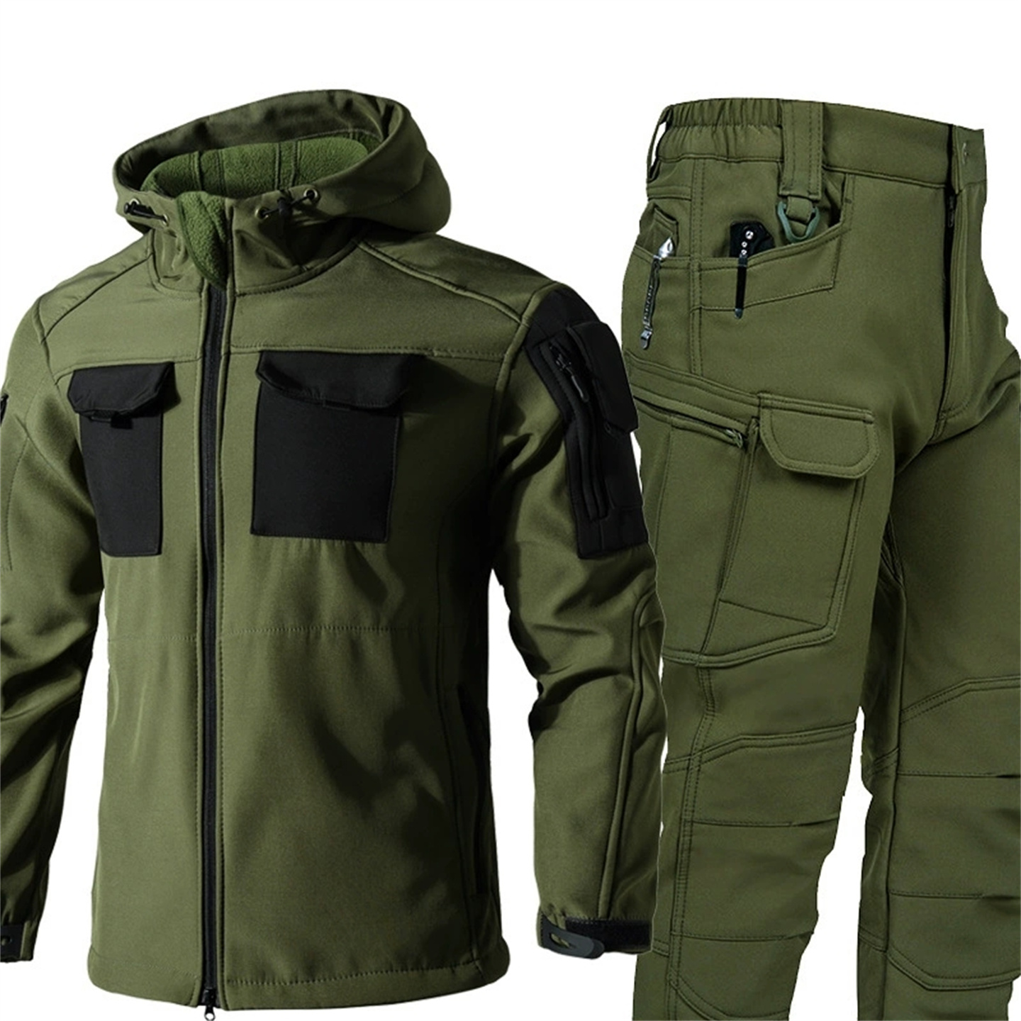 Zimowy, ocieplany, miękki komb – Windproof Jacket Softshell recenzja i cena