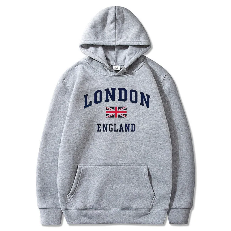 Bluza z kapturem męska London  – Winter Clothing London recenzja i cena