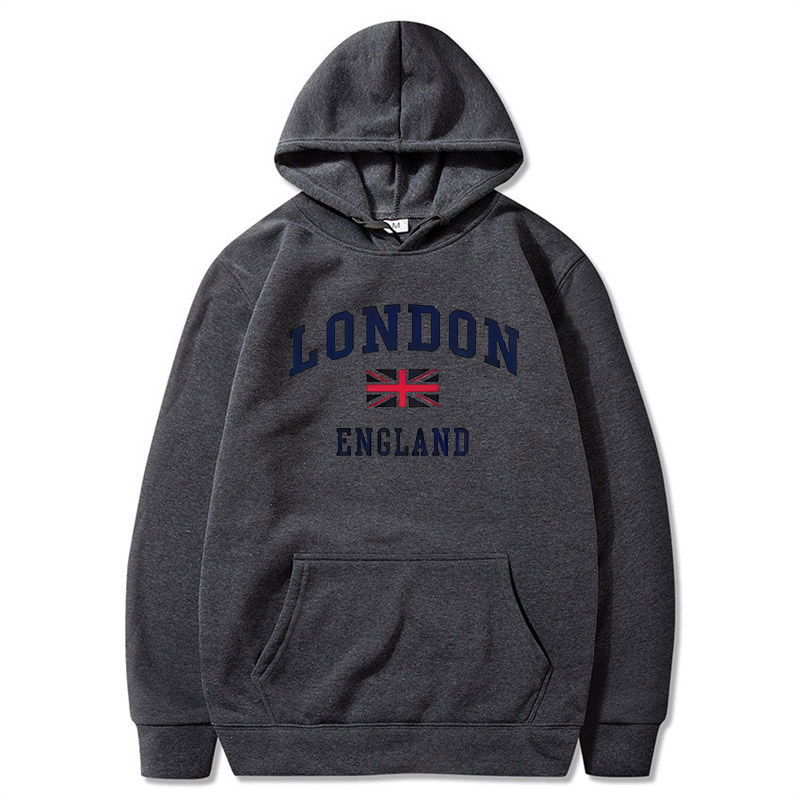 Bluza z kapturem męska London  – Winter Clothing London recenzja i cena