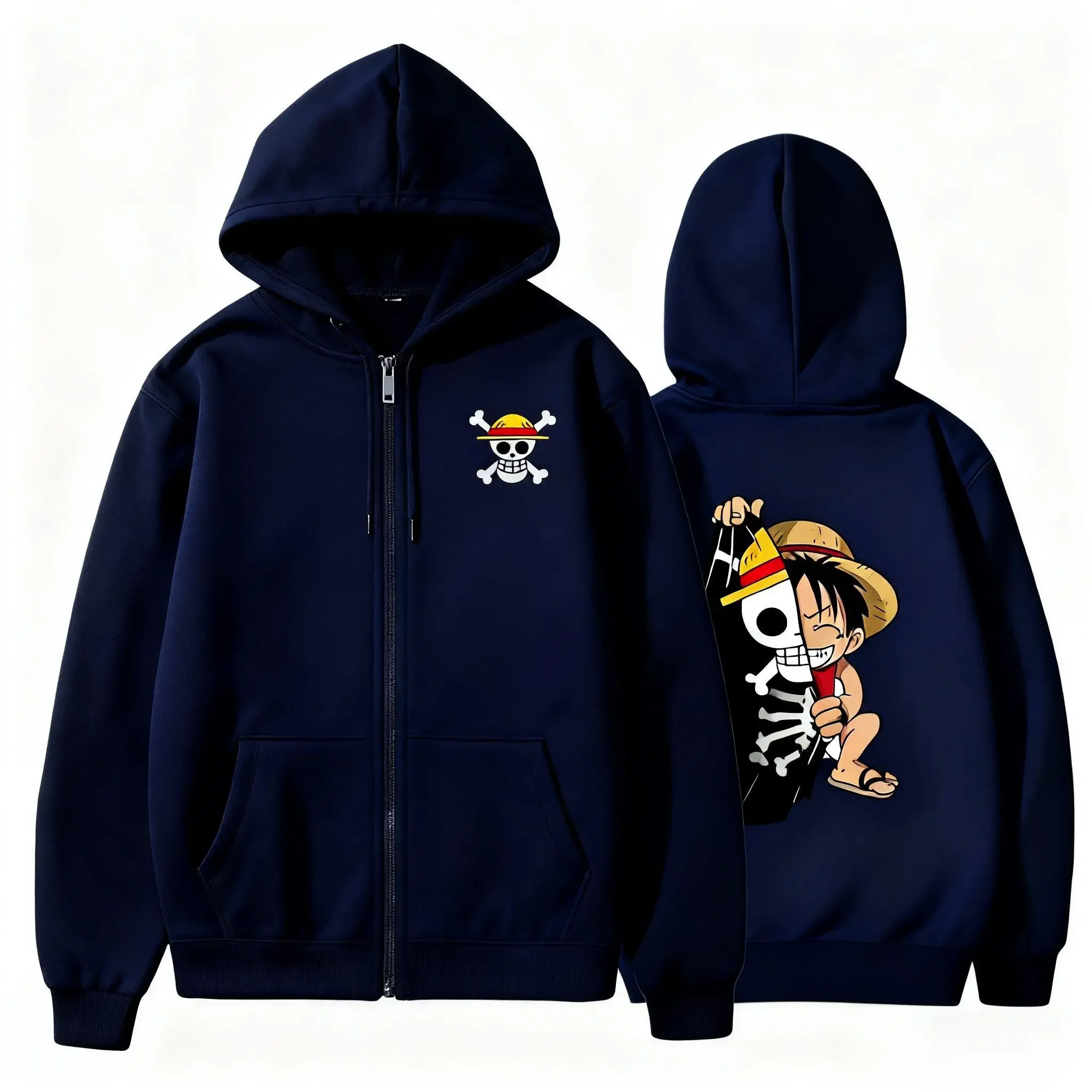 Bluza z kapturem na zamek błys – Winter Clothing Anime recenzja i cena