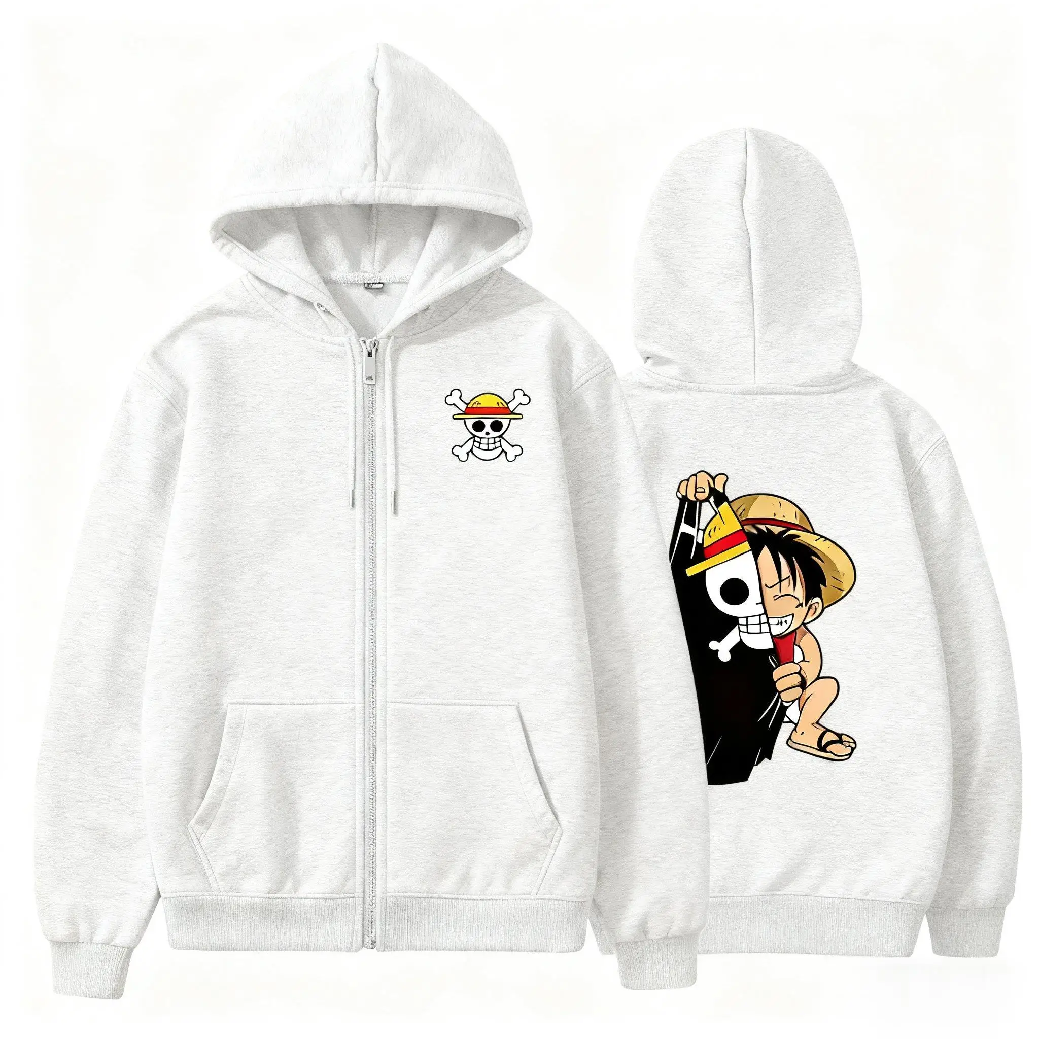 Bluza z kapturem na zamek błys – Winter Clothing Anime recenzja i cena