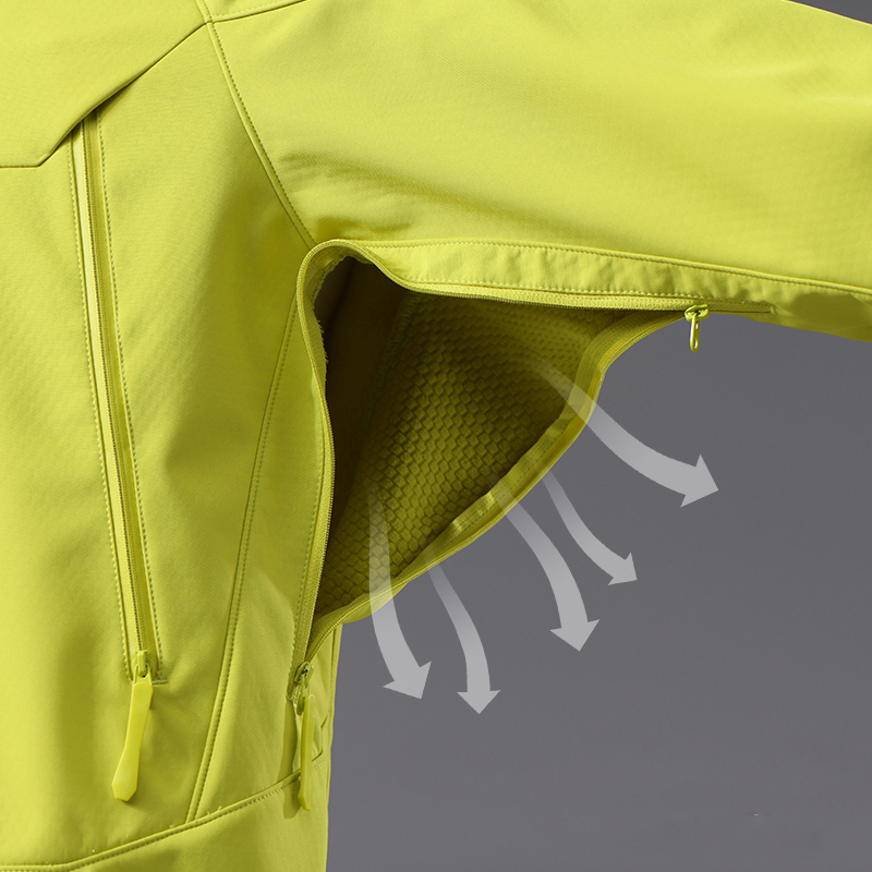 Kurtka softshell LNGXO męska d – Windproof Jacket Softshell recenzja i cena