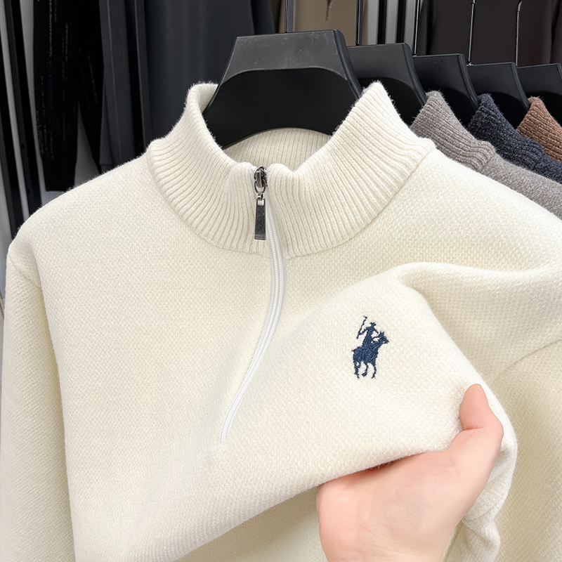 Zimowy sweter męski z dzianiny – Winter Clothing Men Style recenzja i cena