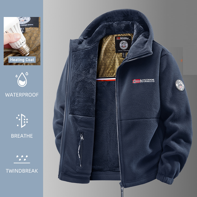Męska kurtka z podgrzewaniem,  – Windproof Jacket Softshell recenzja i cena