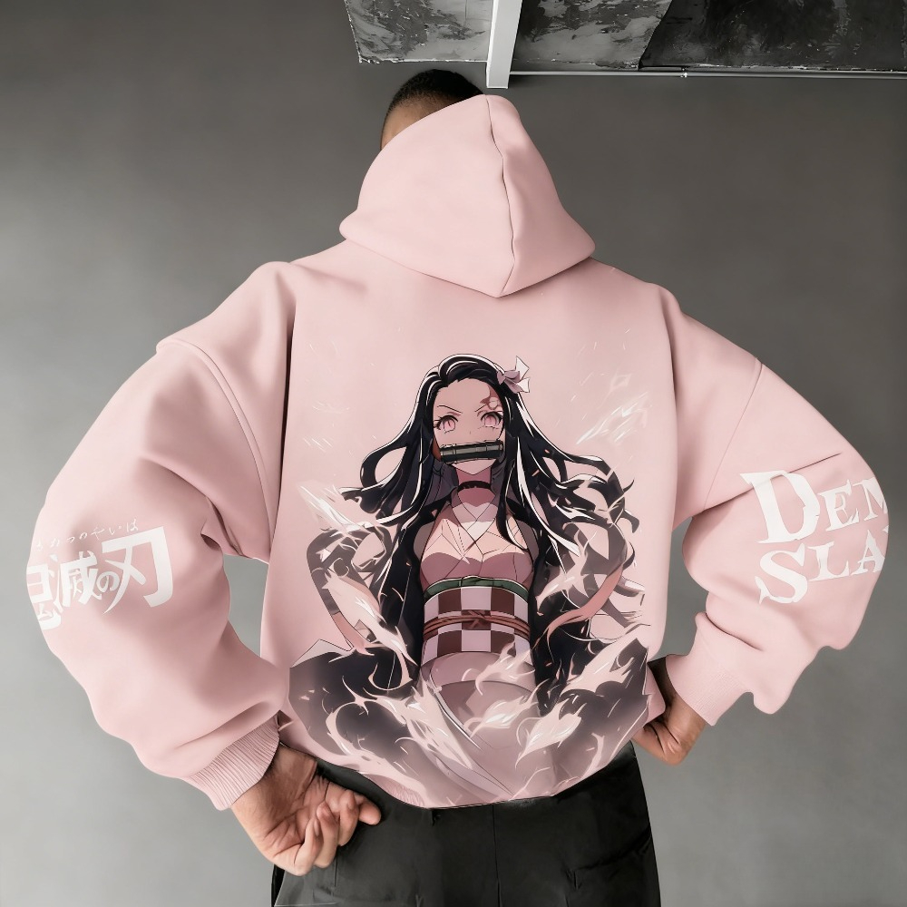 Bluza męska Demon Slayer z kap – Winter Clothing Anime recenzja i cena