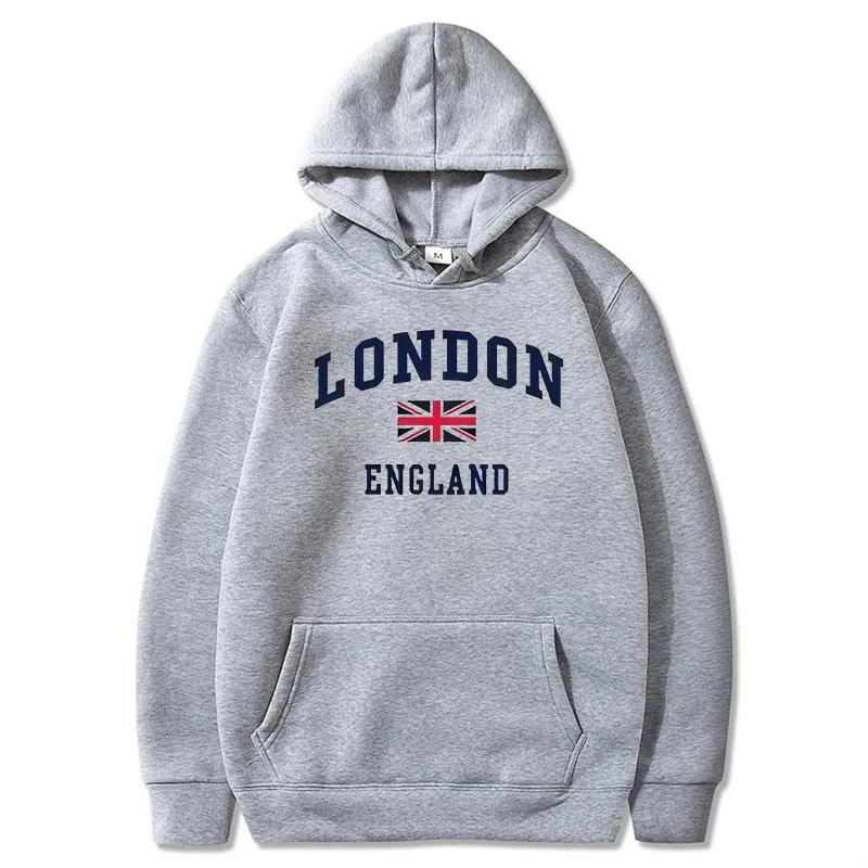 Męska bluza z kapturem Londyn  – Winter Clothing London recenzja i cena