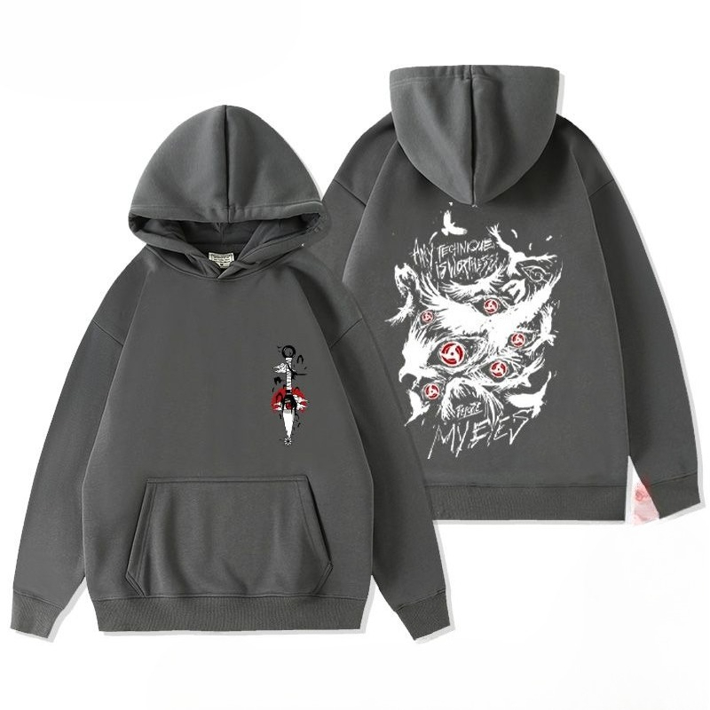 Bluza z kapturem z nadrukiem a – Winter Clothing Anime recenzja i cena