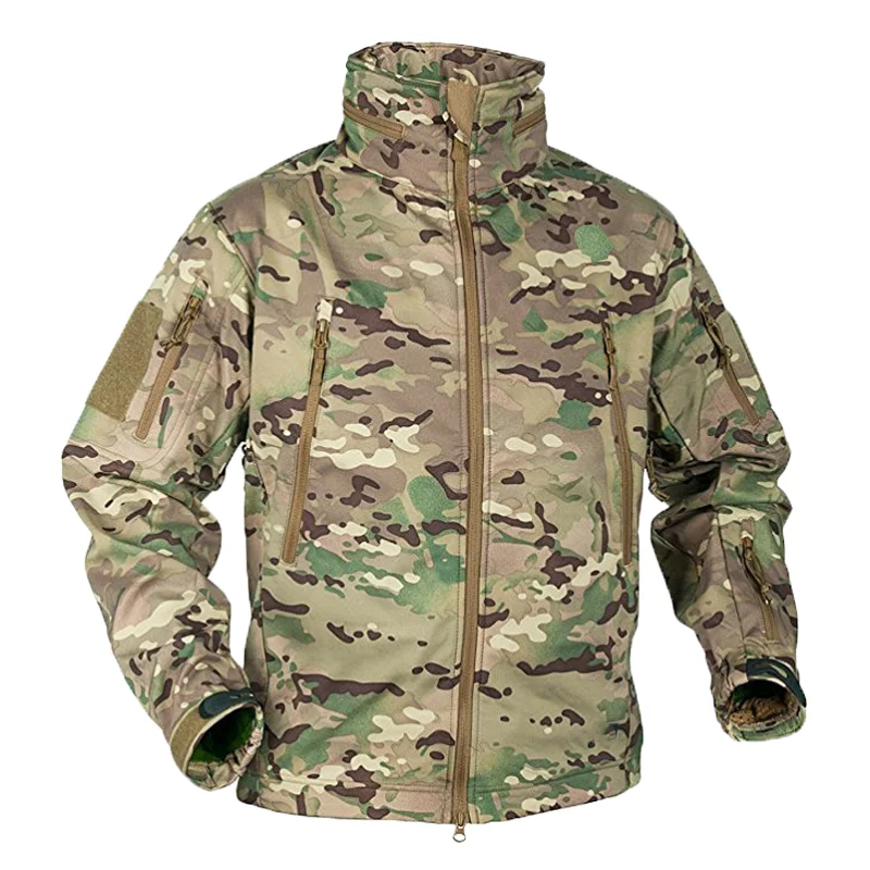 Męskie zimowe jesienne kurtki  – Windproof Jacket Softshell recenzja i cena