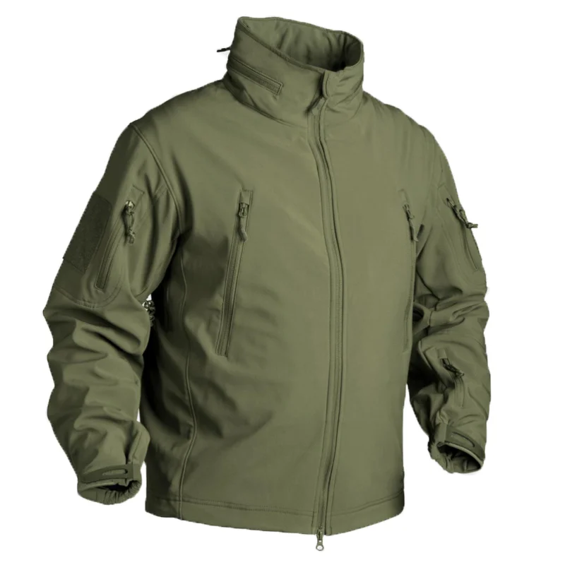 Męskie zimowe jesienne kurtki  – Windproof Jacket Softshell recenzja i cena