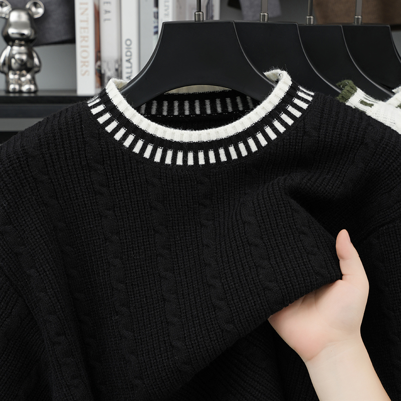 Męski jesienno-zimowy sweter z – Winter Clothing Men Style recenzja i cena