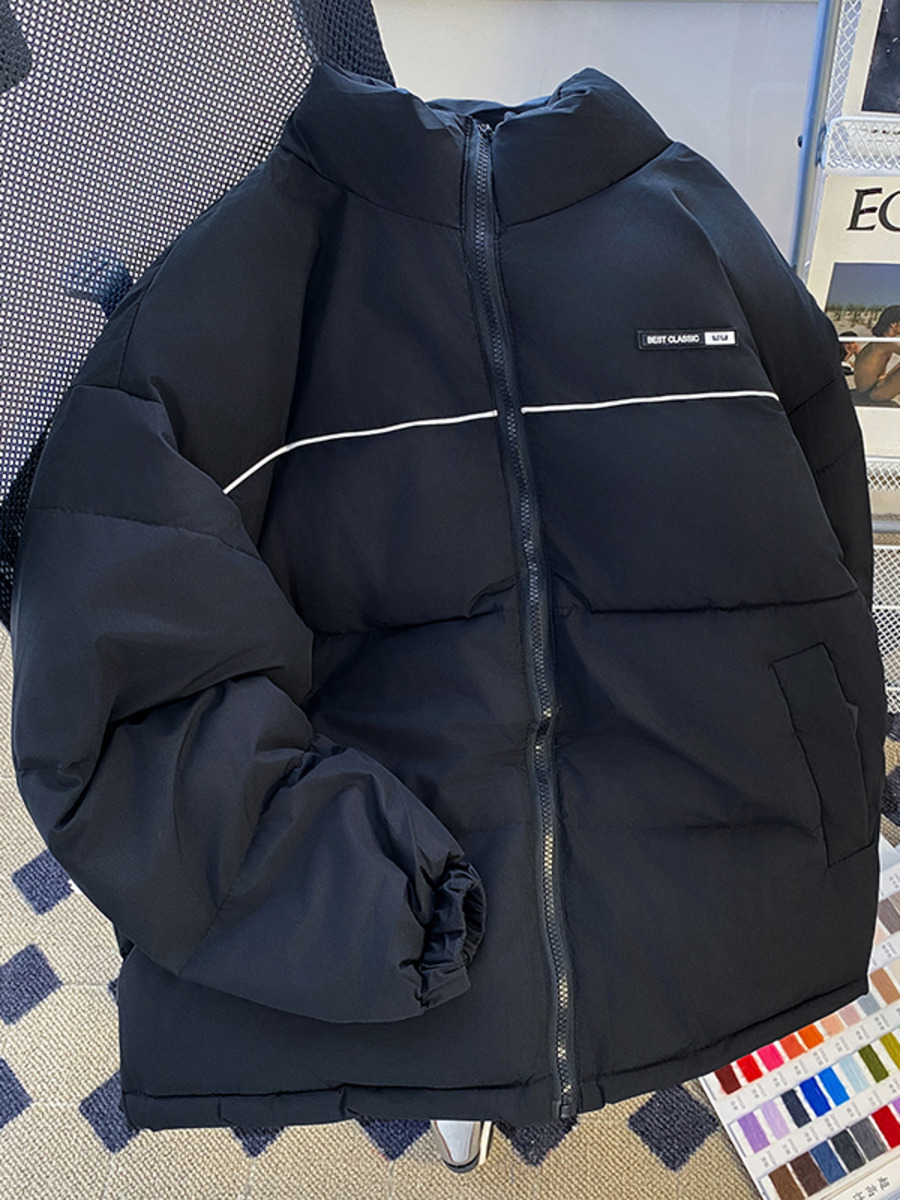 Retro stójka bawełniana ociepl – Winter Clothing Hong Kong recenzja i cena