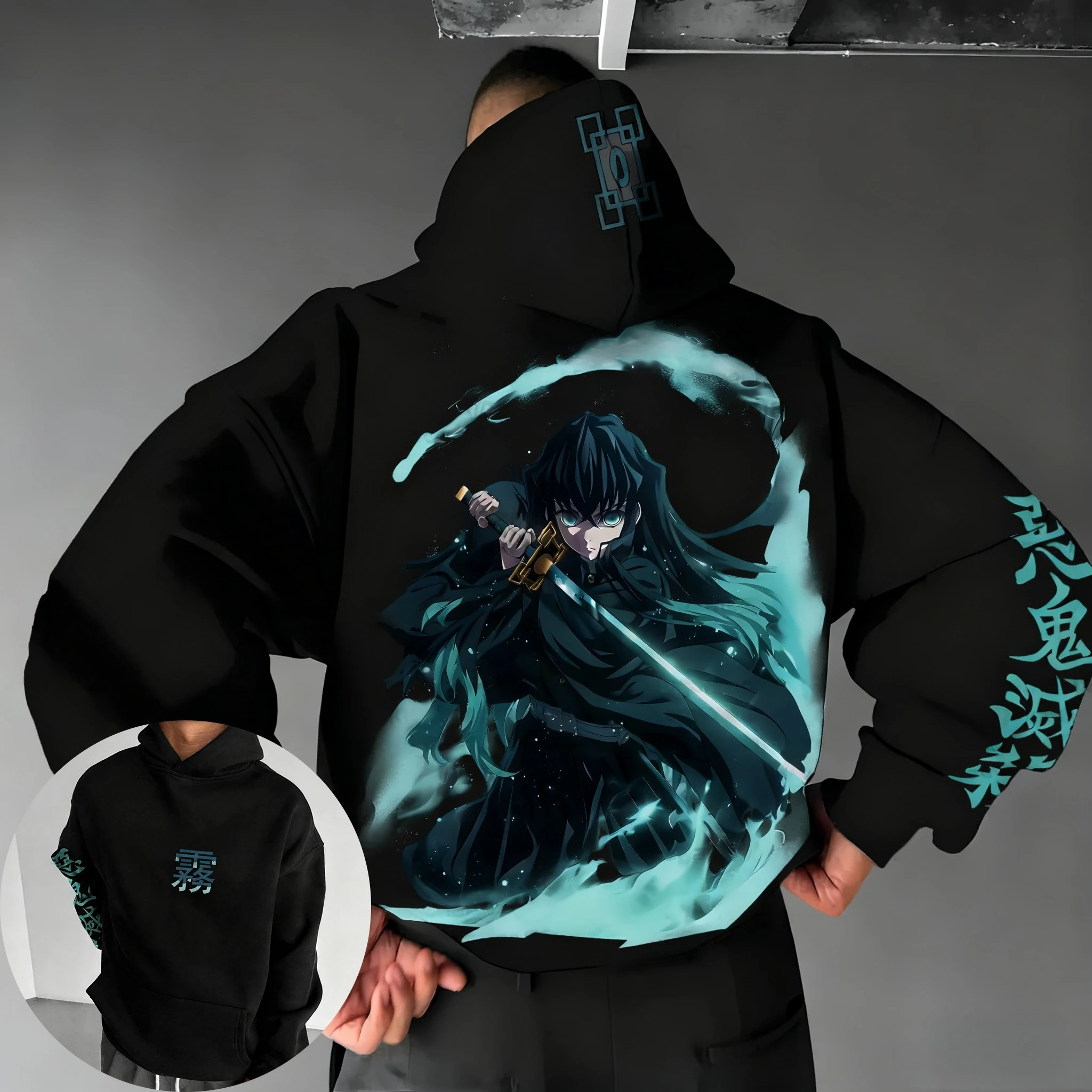 Bluza z kapturem Demon Slayer  – Winter Clothing Anime recenzja i cena