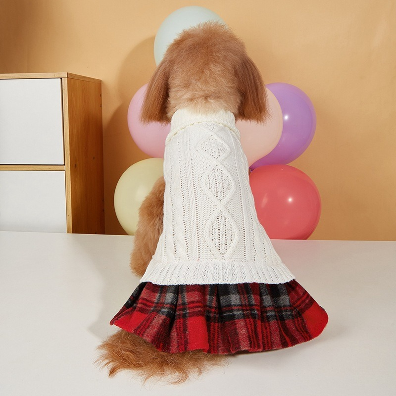 Dzianinowe, miękkie sukienki s – Winter Clothing In French recenzja i cena