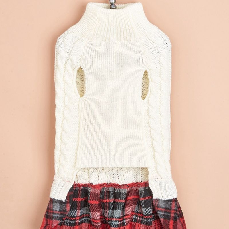 Dzianinowe, miękkie sukienki s – Winter Clothing In French recenzja i cena