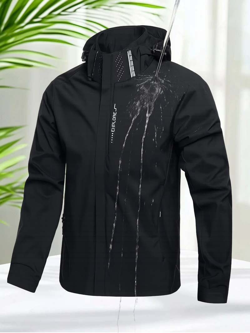 Wodoodporna kurtka męska, wiat – Windproof Jacket Softshell recenzja i cena