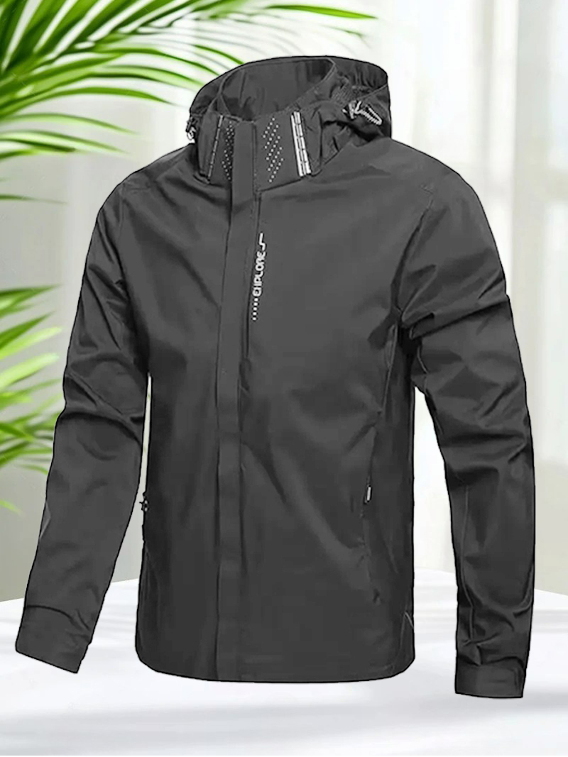 Wodoodporna kurtka męska, wiat – Windproof Jacket Softshell recenzja i cena