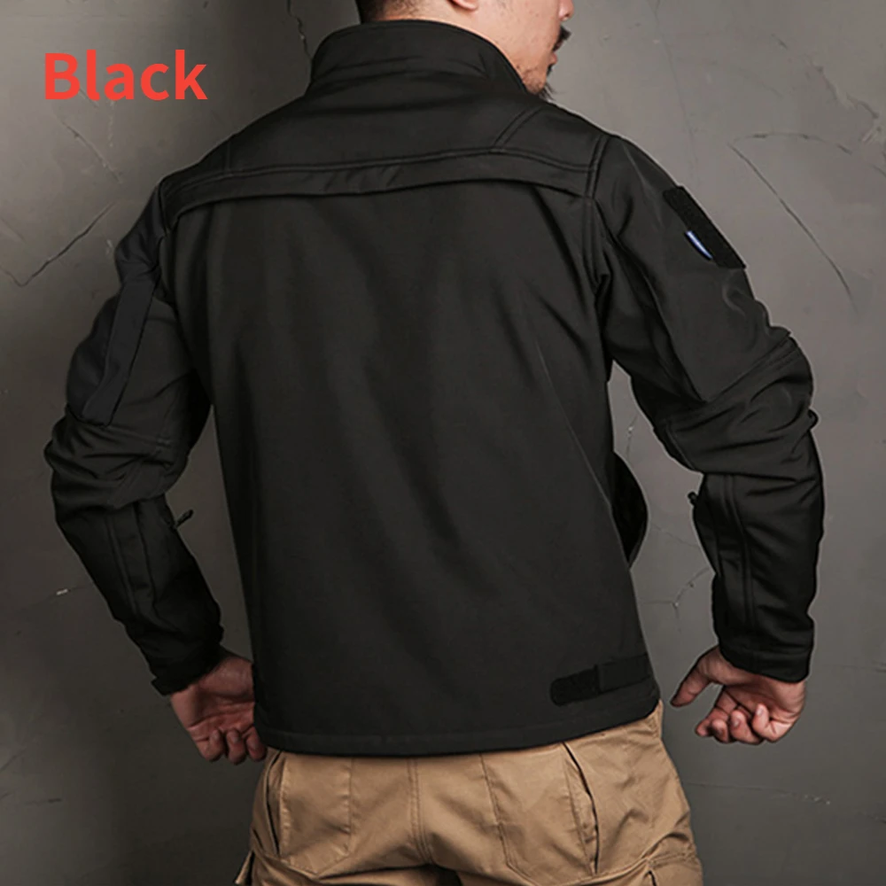 Męskie zestawy taktyczne zimow – Windproof Jacket Softshell recenzja i cena