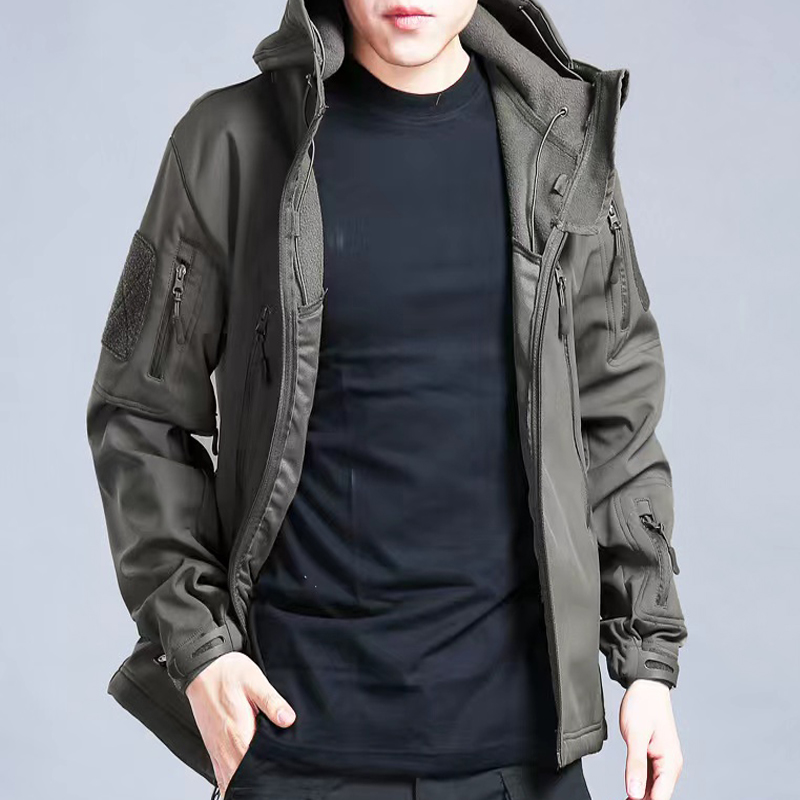 Męskie kurtki softshell z pola – Windproof Jacket Softshell recenzja i cena