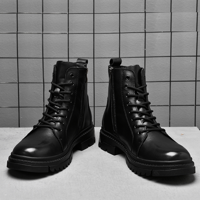 Zimowe męskie buty z prawdziwe – Winter Clothing Work recenzja i cena