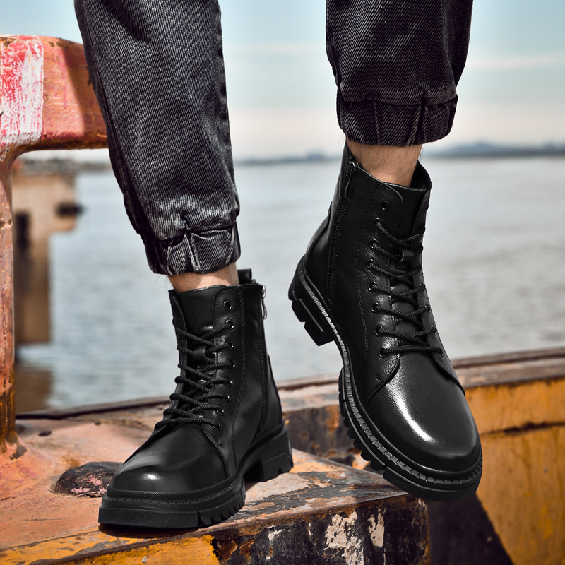 Zimowe męskie buty z prawdziwe – Winter Clothing Work recenzja i cena