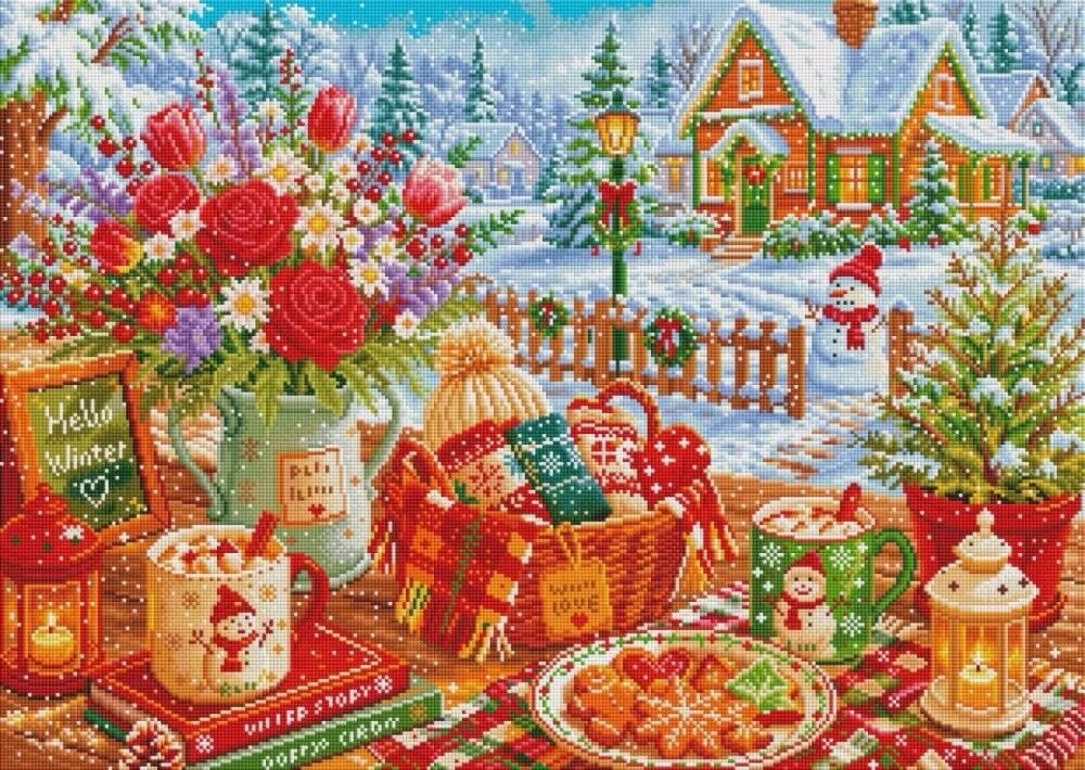 Zestawy do haftu krzyżykowego  – Winter Clothing Pinterest recenzja i cena