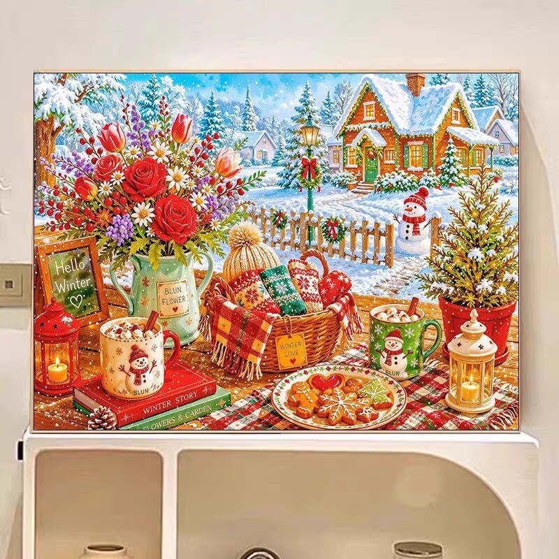 Zestawy do haftu krzyżykowego  – Winter Clothing Pinterest recenzja i cena