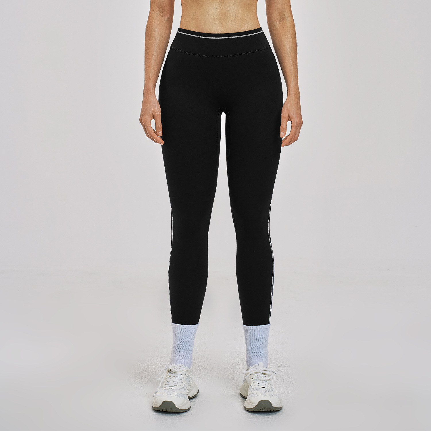 Legginsy sportowe damskie, spo – Winter Clothing Logos recenzja i cena